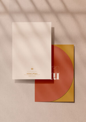 Faire-part luxe - Monogramme – Image 3