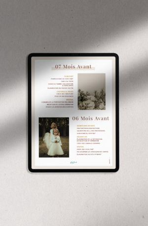 Calendrier mariage – Image 2