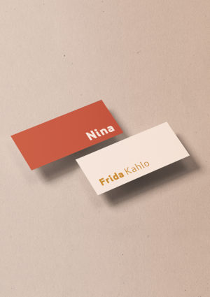 Marque-place - Monogramme – Image 2