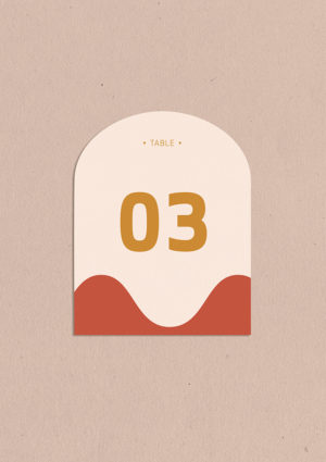 Nom de table - Monogramme – Image 4