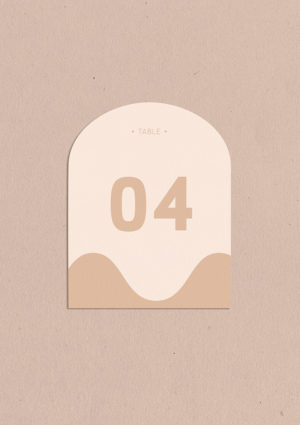 Nom de table - Monogramme – Image 5