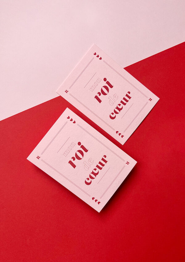 Carte roi de cœur