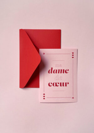 Carte dame de cœur – Image 3