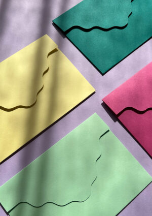 Enveloppe vague - lot 50