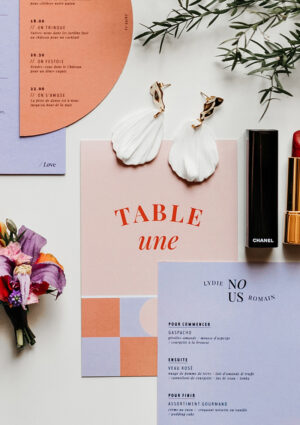 Nom de table - Modern Love – Image 3